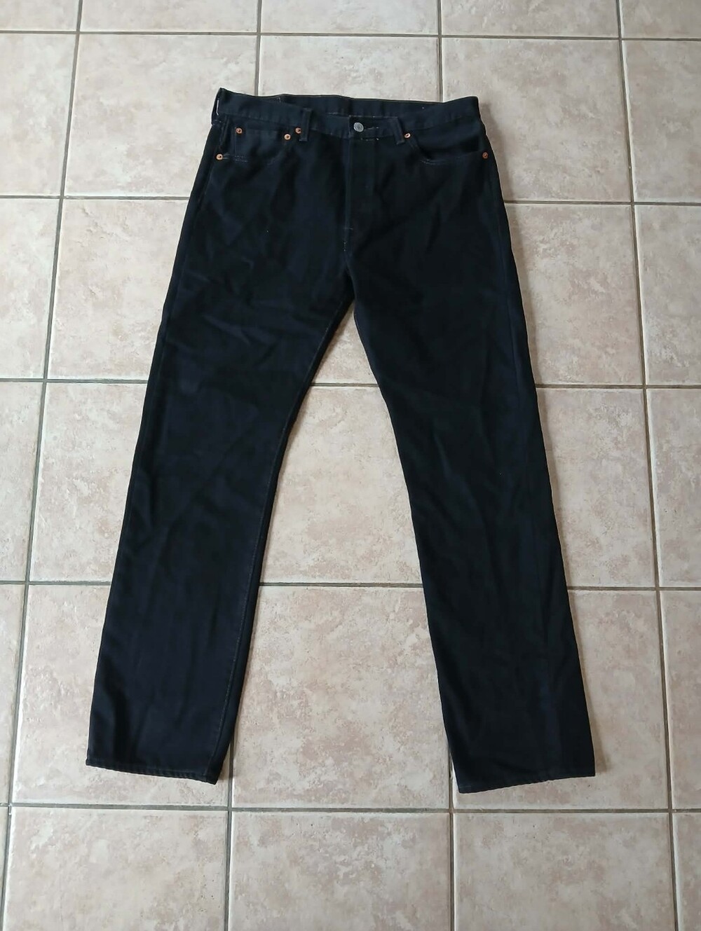Levis 501 Straight Fit Jeans 34x32